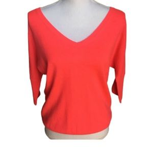 GAP vibrant coral sweater. Size XS.